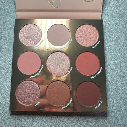 *colourpop eyeshadow palette (by the rose)