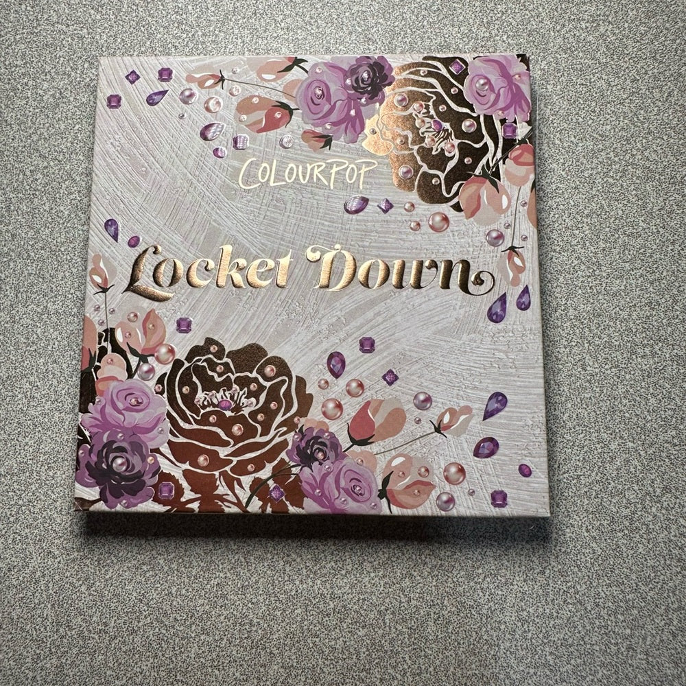 *colourpop eyeshadow palette (locket down)