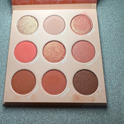 *colourpop eyeshadow palette (coast to coral)