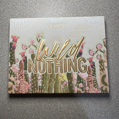 *colourpop eyeshadow palette (wild nothing)