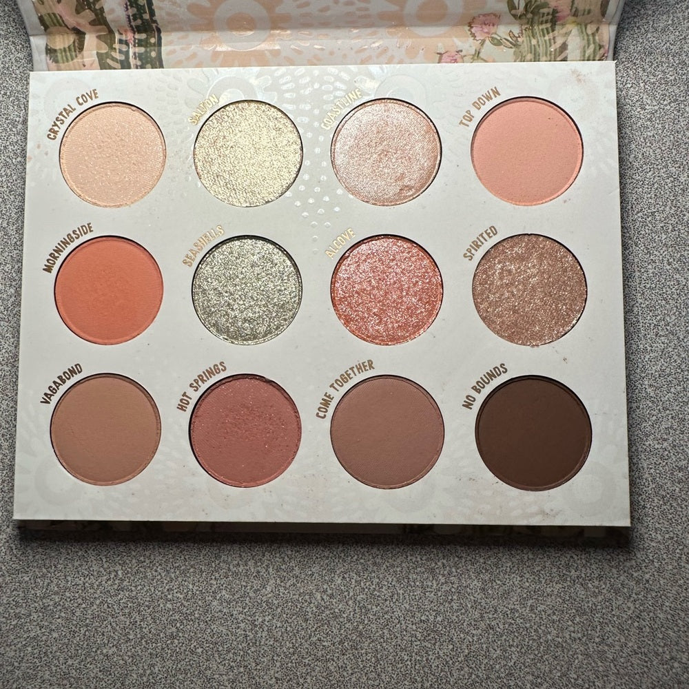 *colourpop eyeshadow palette (wild nothing)