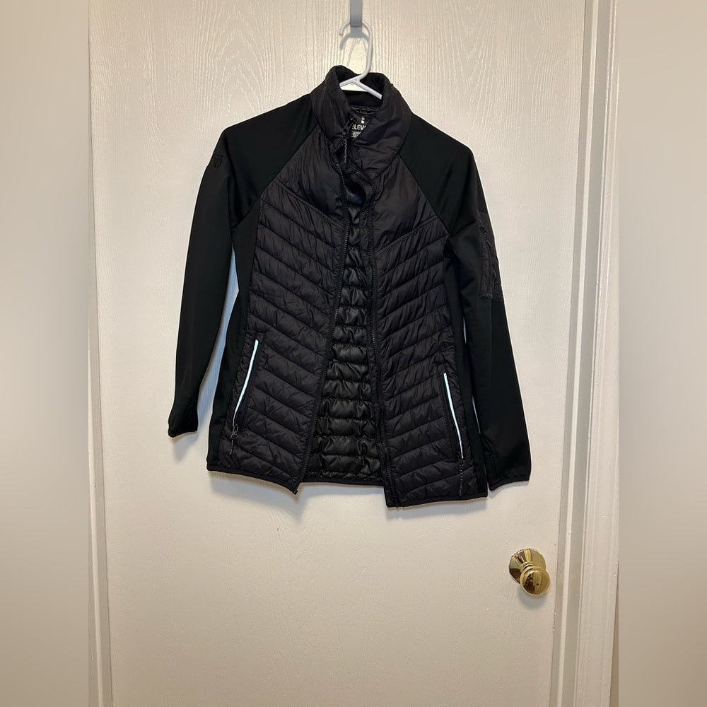 *black full zip jacket